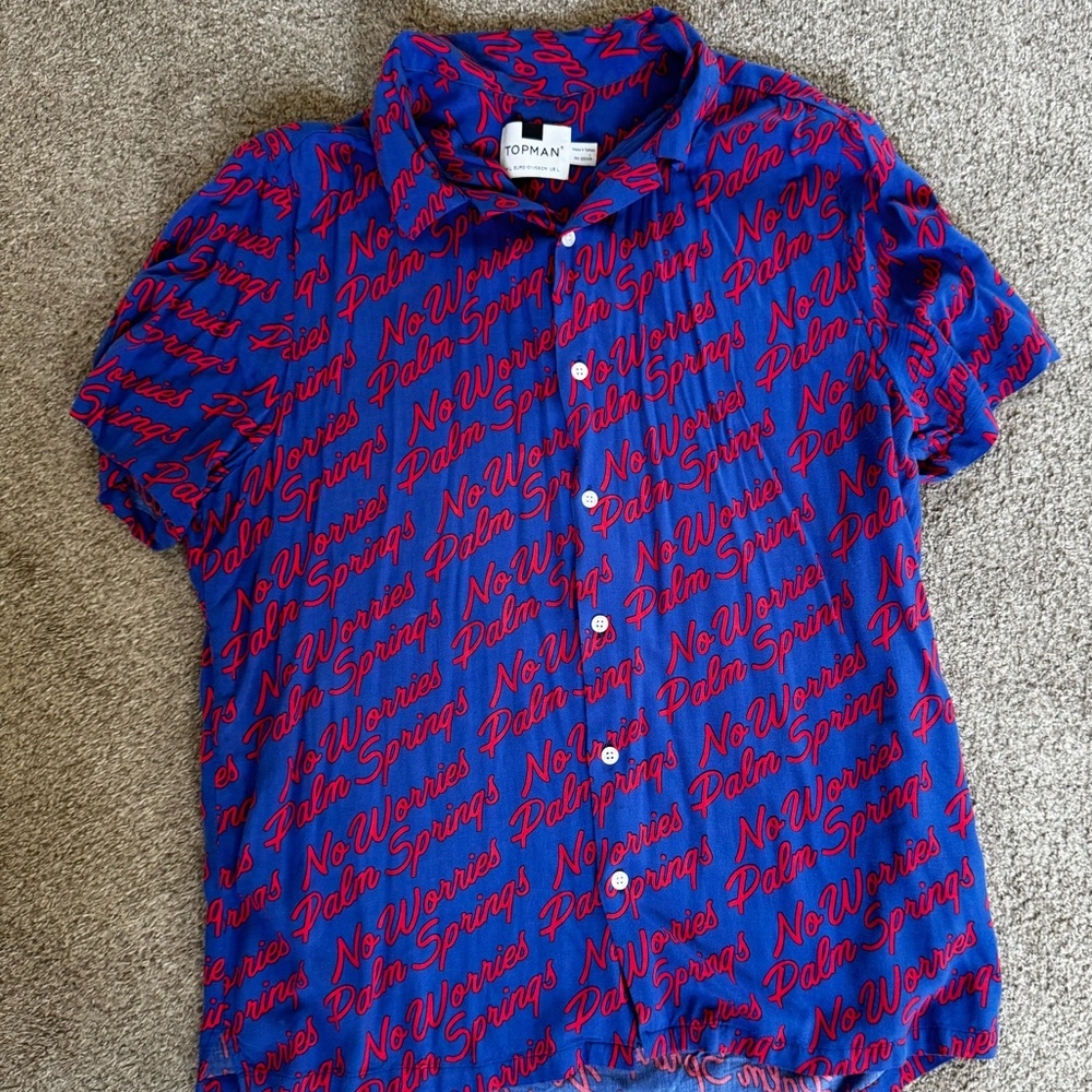 Topman Palm Springs button up